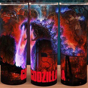 Godzilla vs All Monsters Cup Mug Tumbler